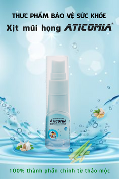 Thực phẩm bảo vệ sức khỏe ATICOMIA (dạng xịt)